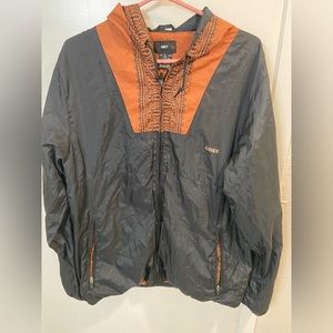 Obey Black/Orange Windbreaker